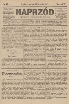 Naprzód : organ polskiej partyi socyalno-demokratycznej. 1901, nr 93