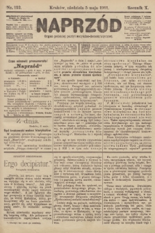 Naprzód : organ polskiej partyi socyalno-demokratycznej. 1901, nr 122