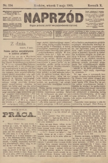 Naprzód : organ polskiej partyi socyalno-demokratycznej. 1901, nr 124