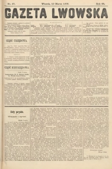 Gazeta Lwowska. 1908, nr 57