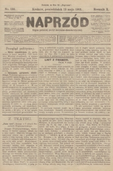 Naprzód : organ polskiej partyi socyalno-demokratycznej. 1901, nr 130