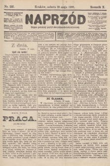 Naprzód : organ polskiej partyi socyalno-demokratycznej. 1901, nr 135