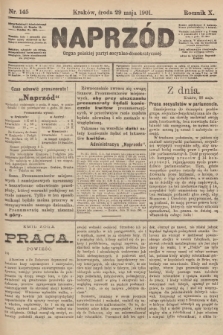 Naprzód : organ polskiej partyi socyalno-demokratycznej. 1901, nr 145