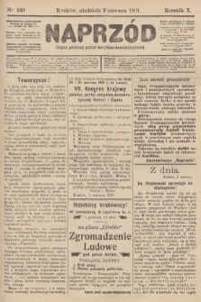 Naprzód : organ polskiej partyi socyalno-demokratycznej. 1901, nr 149