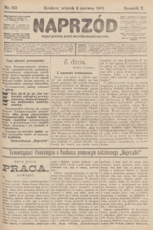 Naprzód : organ polskiej partyi socyalno-demokratycznej. 1901, nr 151