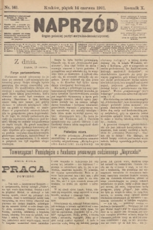 Naprzód : organ polskiej partyi socyalno-demokratycznej. 1901, nr 161 [po konfiskacie nakład drugi!]