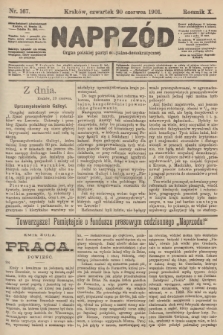 Naprzód : organ polskiej partyi socyalno-demokratycznej. 1901, nr 167