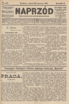 Naprzód : organ polskiej partyi socyalno-demokratycznej. 1901, nr 169