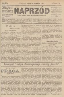 Naprzód : organ polskiej partyi socyalno-demokratycznej. 1901, nr 173 [po konfiskacie nakład drugi!]