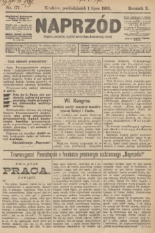 Naprzód : organ polskiej partyi socyalno-demokratycznej. 1901, nr 177 [nakład pierwszy skonfiskowany]