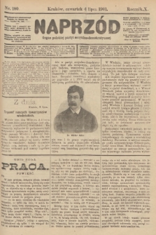 Naprzód : organ polskiej partyi socyalno-demokratycznej. 1901, nr 180