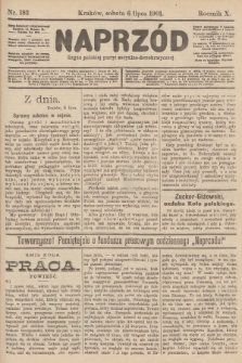 Naprzód : organ polskiej partyi socyalno-demokratycznej. 1901, nr 182