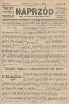 Naprzód : organ polskiej partyi socyalno-demokratycznej. 1901, nr 186