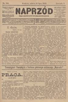 Naprzód : organ polskiej partyi socyalno-demokratycznej. 1901, nr 189