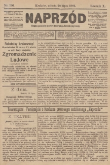 Naprzód : organ polskiej partyi socyalno-demokratycznej. 1901, nr 196
