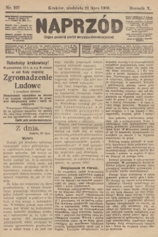 Naprzód : organ polskiej partyi socyalno-demokratycznej. 1901, nr 197