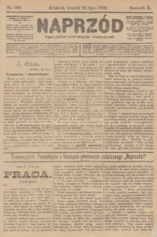 Naprzód : organ polskiej partyi socyalno-demokratycznej. 1901, nr 199