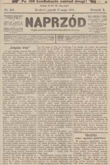 Naprzód : organ polskiej partyi socyalno-demokratycznej. 1901, nr 134 (po konfiskacie nakład drugi!)