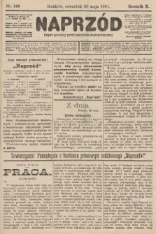 Naprzód : organ polskiej partyi socyalno-demokratycznej. 1901, nr 146 [po konfiskacie nakład drugi!]