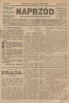 Naprzód : organ polskiej partyi socyalno-demokratycznej. 1901, nr 206 [nakład pierwszy skonfiskowany]