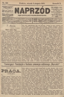 Naprzód : organ polskiej partyi socyalno-demokratycznej. 1901, nr 213