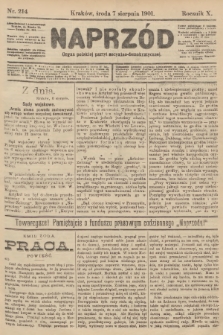 Naprzód : organ polskiej partyi socyalno-demokratycznej. 1901, nr 214