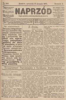 Naprzód : organ polskiej partyi socyalno-demokratycznej. 1901, nr 222
