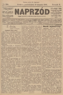 Naprzód : organ polskiej partyi socyalno-demokratycznej. 1901, nr 226
