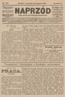 Naprzód : organ polskiej partyi socyalno-demokratycznej. 1901, nr 229