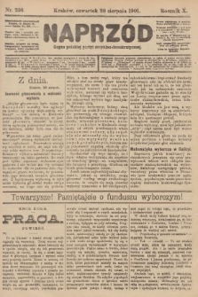 Naprzód : organ polskiej partyi socyalno-demokratycznej. 1901, nr 236