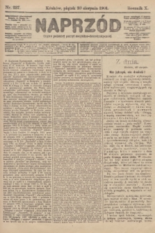 Naprzód : organ polskiej partyi socyalno-demokratycznej. 1901, nr 237