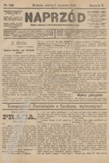 Naprzód : organ polskiej partyi socyalno-demokratycznej. 1901, nr 245