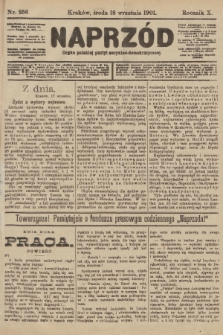 Naprzód : organ polskiej partyi socyalno-demokratycznej. 1901, nr 256