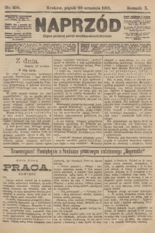 Naprzód : organ polskiej partyi socyalno-demokratycznej. 1901, nr 258