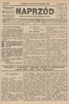 Naprzód : organ polskiej partyi socyalno-demokratycznej. 1901, nr 266