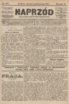 Naprzód : organ polskiej partyi socyalno-demokratycznej. 1901, nr 276