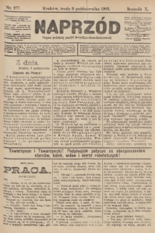 Naprzód : organ polskiej partyi socyalno-demokratycznej. 1901, nr 277