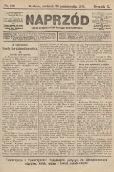 Naprzód : organ polskiej partyi socyalno-demokratycznej. 1901, nr 288 [po konfiskacie nakład drugi!]