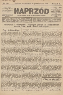 Naprzód : organ polskiej partyi socyalno-demokratycznej. 1901, nr 289 [nakład pierwszy skonfiskowany]