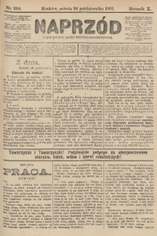 Naprzód : organ polskiej partyi socyalno-demokratycznej. 1901, nr 294