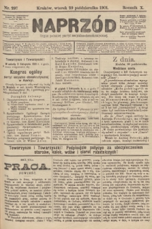 Naprzód : organ polskiej partyi socyalno-demokratycznej. 1901, nr 297