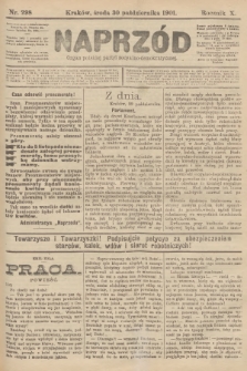 Naprzód : organ polskiej partyi socyalno-demokratycznej. 1901, nr 298