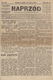 Naprzód : organ polskiej partyi socyalno-demokratycznej. 1901, nr 300
