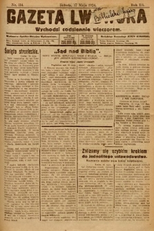 Gazeta Lwowska. 1924, nr 114