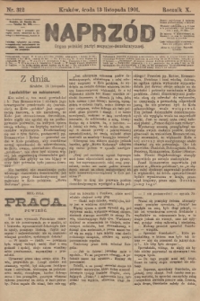 Naprzód : organ polskiej partyi socyalno-demokratycznej. 1901, nr 312