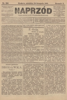 Naprzód : organ polskiej partyi socyalno-demokratycznej. 1901, nr 323