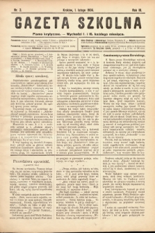Gazeta Szkolna : pismo krytyczne. 1904, nr 3