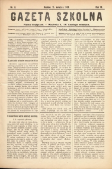 Gazeta Szkolna : pismo krytyczne. 1904, nr 8