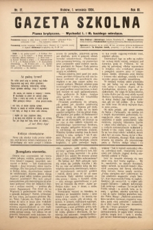 Gazeta Szkolna : pismo krytyczne. 1904, nr 17