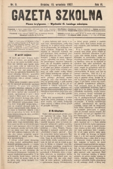 Gazeta Szkolna : pismo krytyczne. 1907, nr 9